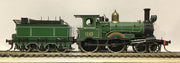 AVAILABLE NOW - V1. Z1243 -  Z12 Locomotive No 1243 "Centenary Green"- Beyer Peacock 6 wheel tender, No Cowcatcher with DC NON SOUND