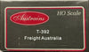 T Class T392 FREIGHT AUSTRALIA LOCOMOTIVE original new AUSTRAINS WITH ALL WHEEL PICK UP AND ALL WHEEL DRIVE Chassis -
