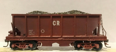 AHUF 1997-J Ballast wagon - CR RED with LOAD 