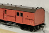 NOW IN STOCK- HCX01- HCX1187 Composite Passenger, Brake Van - Mansard Roof, Indian Red, No Lining, Dark Grey Mansard Roof - Casula Hobbies Model Railways