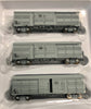 LX-04 -  3 LX Vans ANR Oxide Red with ANR Logos. Wagon numbers: LX 51, LX 140, & LX 154. 40'2" LOUVRE VAN-  - On Track Models