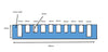 Model Box Co.  N GAUGE - ALL DEEP - SINGLE LONG WAYS N SCALE BOX