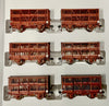 LSV-2 - Pk of Six HO Scale Victorian L Sheep Vans L 633, L 707, L 747, L 787, L 900, L 1011 - On Track Models