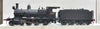 3047 : C30T - "SATURATED" LOCOMOTIVE WITH BOGIE TENDER  BLACK MODEL;  WOMBAT MODELS
