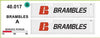 SDS Models 40' ft Brambles Jumbo Containers: Twin Packs A; #40.017