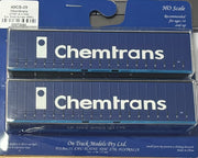 On Track Models - Chemtrans Era: Early to Late 1990's Container no: CTR87 & CTR90
