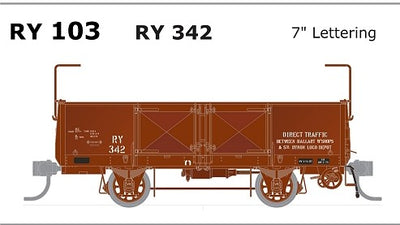 SDS MODELS - RY 342 Open Wagon 7