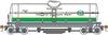 Track Cleaning Tank Car - Ready to Run - Silver Series(R) -- Quaker State #783 (white, green) Bachmann