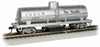 Track Cleaning Tank Car - Ready to Run - Silver Series(R) -- Denver & Rio Grande Western #X-2905 (silver, Water Service) Bachmann