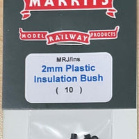 BUSH - 2MM PLASTIC INSULATION BUSH (10) MARKITS. MRJ/ins