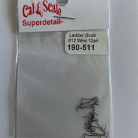 CAL-SCALE- 190-511 - HO Ladder Grab .12 wire (12 in pk).*