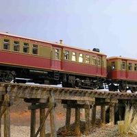 Eureka Models: CPH-CTH RAILMOTOR - TUSCAN AND RUSSET TONGUE AND GROOVE SIDING- WITH DCC SOUND, FREE POSTAGE