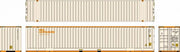 Southern Rail 48D02  : 48ft. RAIL CONTAINERS (SCF) SET OF 2 CONTAINERS - AUSTRALIAN DOMESTIC CONTAINERS.