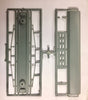 ACCESSORIES "MANSARD ROOF" WITH CHASSIS & TRUSS ROD'S as used on the EHO kit, plastic injected for passenger cars NSWGR. Made in Australia,