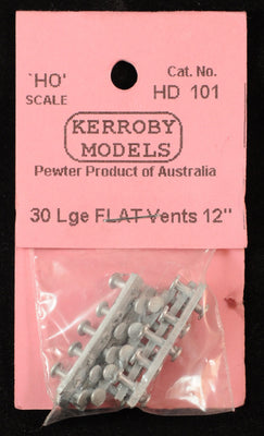 Kerroby Models - HD 101 - 30 Large Flat Vents 12