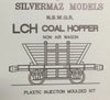 LCH 4 Wheel coal hopper wagon of NSWGR HO Kits. SILVERMAZ Model Railways