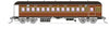 FO 013 AUSTRAINS NEO : End Platform Car CCA 1446 composite car brake van Single Car - Venetian Red & Russet