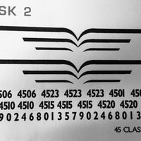 45 class Ozzy Decals: LOCOMOTIVE 45 CLASS YELLOW LININGS FOR INDIAN RED BODY #CHSK02.