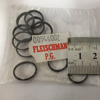 Fleischmann: TRACTION TYRES #648002 / 544002 : Locomotive Tyres 13.6 mm x 2 mm  pack of 10 HO - Fleischmann: