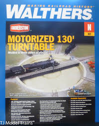 Walthers 933-2616 N Scale 130' Motorized Turntable W/DCC – Trainz