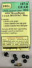 187-6 NWSL GEAR SET MDC / ROUNDHOUSE 3 TRUCK SHAY HO / HO3  #187-6  **
