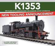 1A. ARM - N.S.W.G.R.  K1353 Pre 1924 D55 Class. ***now in stock ***