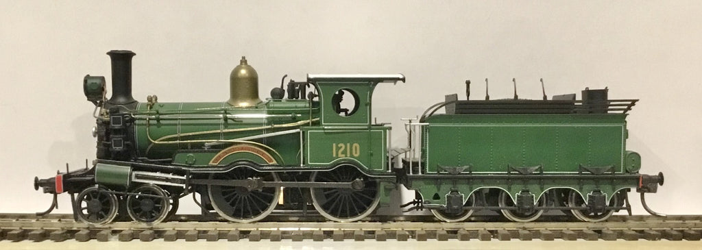 1A. Casula Hobbies sample of three painted models  - Z12 Class Locomotive of the N.S.W.G.R.