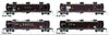 NTAF 003 (4 in Pack) AMPOL BLOCK TRAIN TANKER Rail Tank Car NSWSRA - SDS MODEL