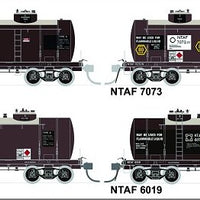 NTAF 003 (4 in Pack) AMPOL BLOCK TRAIN TANKER Rail Tank Car NSWSRA - SDS MODEL