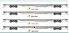 SDS Models - BEZY Container Wagon Pack 004 - HOn3.5