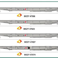 SDS Models - BEZY Container Wagon Pack 004 - HOn3.5