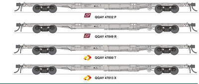 SDS Models - QQAY Container Wagon Pack 006 - HO