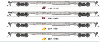 QQAY Container Wagon Pack 006 - HO SDS Models -