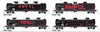 NTAF 006 (4 in Pack) AMPOL BLOCK TRAIN TANKER Rail Tank Car NSWSRA - SDS MODEL