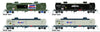 NTAF 007 (4 in Pack) AMPOL BLOCK TRAIN TANKER Rail Tank Car NSWSRA - SDS MODEL