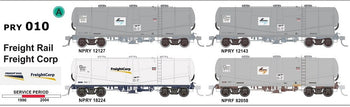 NPRY/NPRF - Freight Corp Cement Hoppers from 1996 to 2004 NSWPTC - (Pk PRY-010) - SDS Models