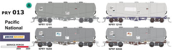 NPRY/NPRF - Pacific National Cement Hoppers from 2004 to 2024 NSWPTC - (Pk PRY-013) - SDS Models