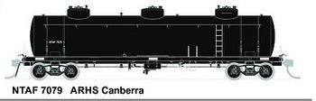 NTAF 014 Single Car - ARHS Canberra AMPOL BLOCK TRAIN TANKER Rail Tank Car NSWSRA - SDS MODEL