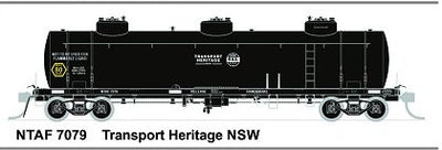 NTAF 015 Single Car - Transport Heritage -  AMPOL BLOCK TRAIN TANKER Rail Tank Car NSWSRA - SDS MODEL