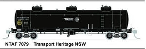 NTAF 015 Single Car - Transport Heritage -  AMPOL BLOCK TRAIN TANKER Rail Tank Car NSWSRA - SDS MODEL