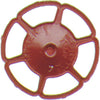 Kadee -  Miner Brake Wheels - Red Oxide (8)