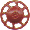 Kadee - Universal Brake Wheels - Red Oxide (8)