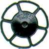 Kadee -  Miner Brake Wheels - Black (8)