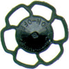 Kadee -  Champion Brake Wheels - Black (8)