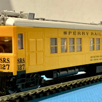 WALTHERS 932-6271 - RTR Powered DC SPERRY RAIL CAR (old) #127 - new - mint condition - AMERICAN MODELS