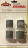 BACHMANN OO-HO Accessories 4 x 10ft small containers LMS, GWR, 2 x BR, item NO. 36-003
