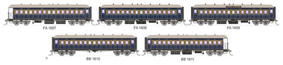 048 - Vestibuled End Platform cars - VUB Set 75 
