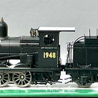 V 11 Z19 1948 CENTENARY 1955 DCC-SOUND, Cut-Way Cab, White Roof with no generator, no Marker Lights, no HEADLIGHT, 6 Wheel Tender, CASULA HOBBIES RTR Models.