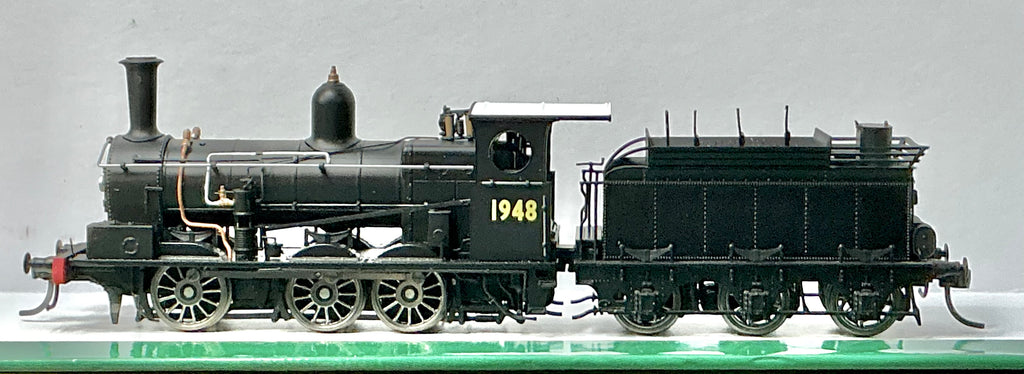 V 11 Z19 1948 CENTENARY 1955 DCC-SOUND, Cut-Way Cab, White Roof with no generator, no Marker Lights, no HEADLIGHT, 6 Wheel Tender, CASULA HOBBIES RTR Models.