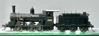 V 11 Z19 1948 CENTENARY 1955 DCC-SOUND, Cut-Way Cab, White Roof with no generator, no Marker Lights, no HEADLIGHT, 6 Wheel Tender, CASULA HOBBIES RTR Models.